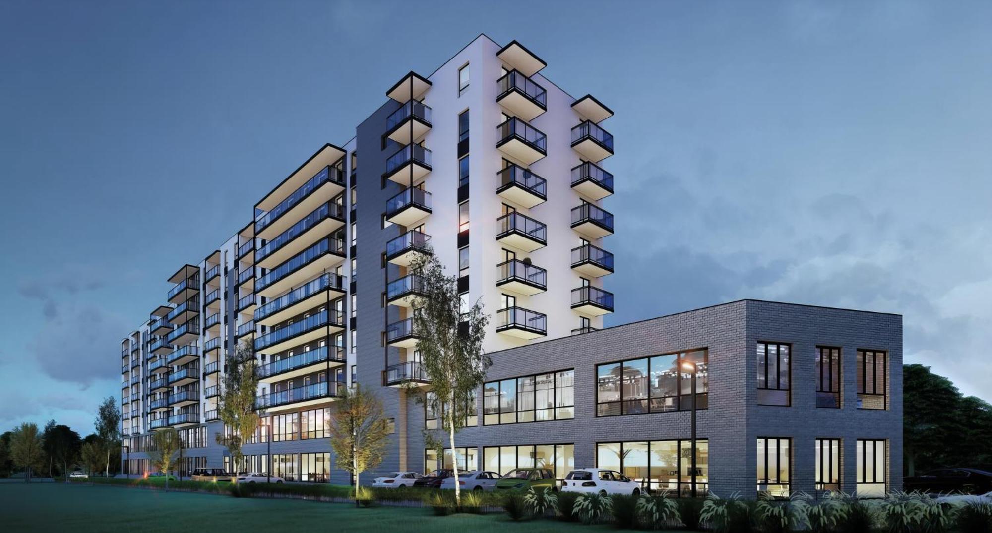 Q2 Warsaw Apartments Luaran gambar